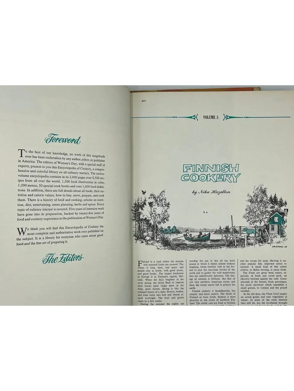 Vintage 1960s Women's Day Cookbook Set: Volumes 4 & 5